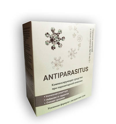 Antiparasitus — Порошок від паразитів (Антипаразитус) 10 саше-пакетів по 5 г., фото 1