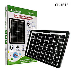 Сонячна панель SOLAR PANEL CL-1615/37х25см