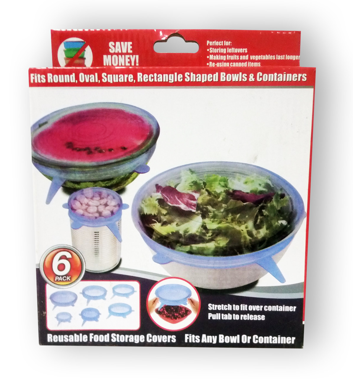 Stretch and Fresh - Силіконові плівки-кришки (Стретч Енд Фреш)