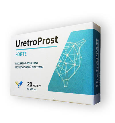 UretroProst — Капсули від простатиту (УретроПрост) 20 капс, фото 1