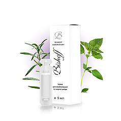 Тонік для комбінованої чи жирної шкіри з альпійськими травами Bishoff 5 мл