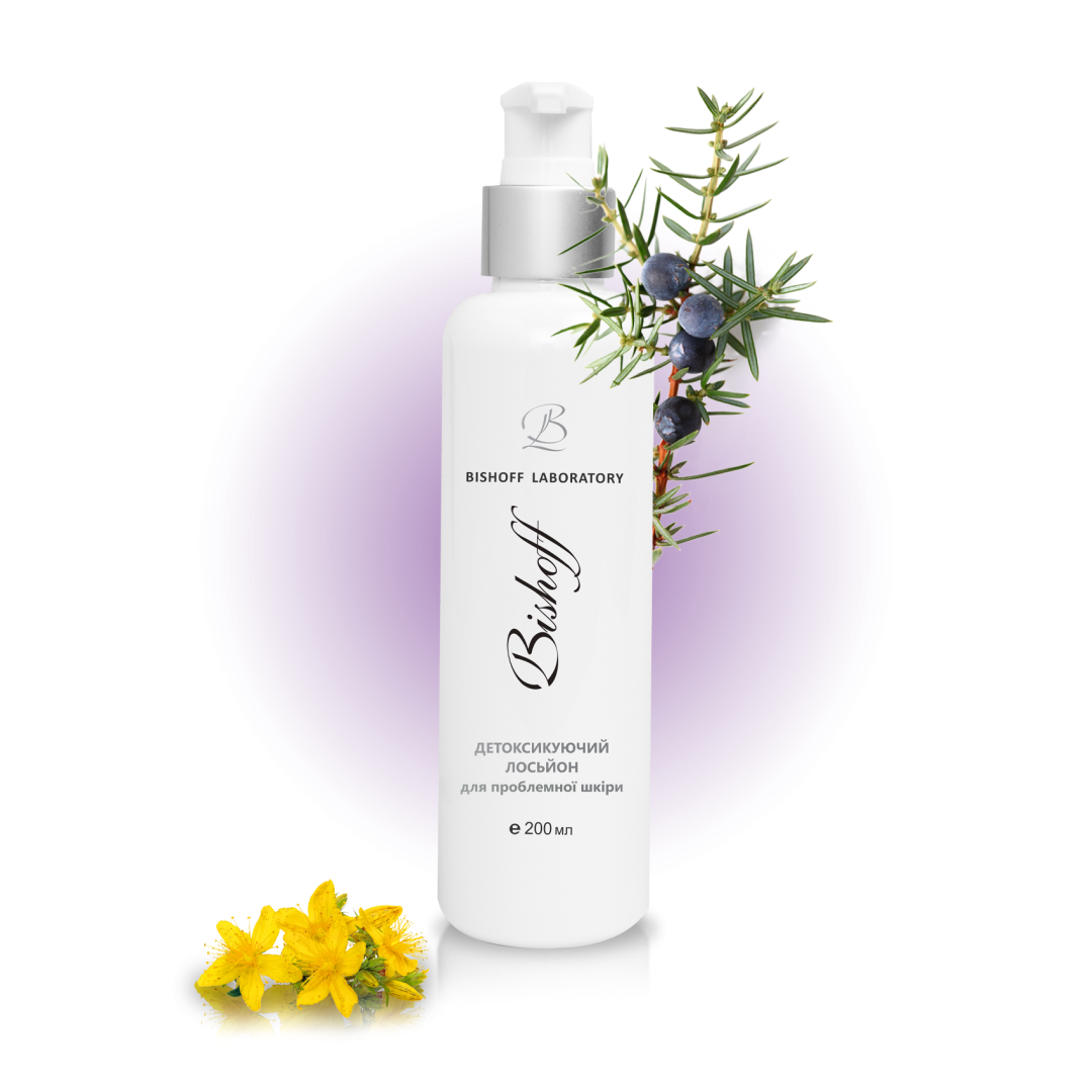 ЛОСЬЙОН Детоксикуючий для проблемної шкіри 200 мл  Bishoff