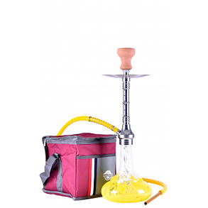 Кальян YAHYA S200 висота 55 см на 1 персону Чорний, фото 2