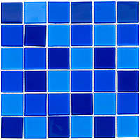 Мозаїка скляна Aquaviva Cristall Dark Blue (48 мм)