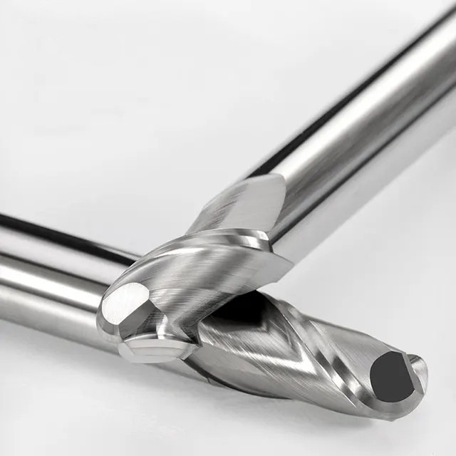 Фреза Радиусна R3.0*D6*L50*F2 HRC55 для Алюминию Твердосплавная ...