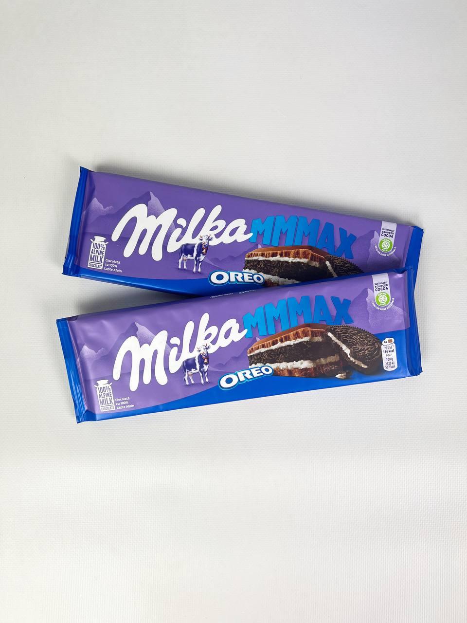 Купить Шоколад Milka Oreo Max Милка Орео 300g Шоколадки и батончики ...