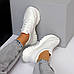 Білі кросівки жіночі демісезонні, кросівки шкіряні, купити в Україні недорого, розмір, фото 3