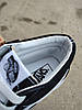 36 р VANS Old Skool HIGH Black / White  Кеди Ванс високі унісекс замшеві чорні з білим, фото 8