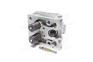 Головка блоку Д144,Т25,Т40 в сб.с клап.+свічка (з отвром під свічку) Д37М-1003008-Б5