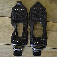 Льодоступи протиковзкі накладки на взуття 24 шипи розмір M 36-39