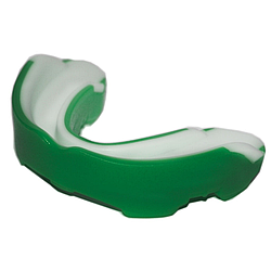 Капа боксерська одноколисна ZTT POWER: MG-012 зеленувато-біла