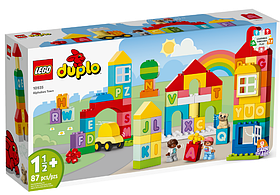 Конструктор LEGO DUPLO Містечко з алфавітом 87 деталей (10935)