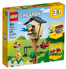 Конструктор LEGO Creator 3-in-1 Шпаківня 476 деталей (31143)