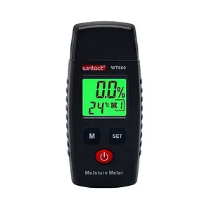 Вологомір деревини та будматеріалів 0-70% WINTACT WT660, фото 1
