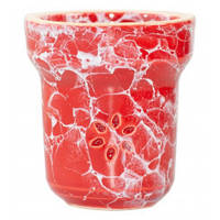 Чаша Solaris Adam & Eva glazed Rd, красно-серый