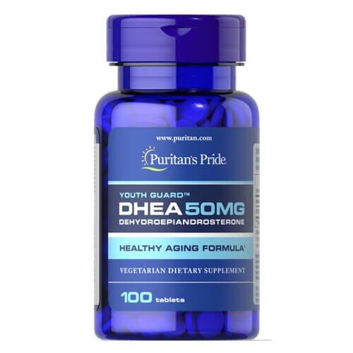 Puritan's Pride DHEA 50 mg 100 таблеток, фото 1