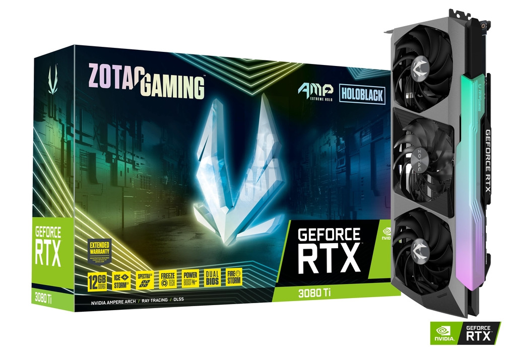 Відеокарта Zotac GeForce RTX 3080 Ti AMP Extreme Holo 12GB GDDR6X Refurbished