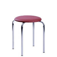 Табурет кухонний Софі каркас хром шкірозамінник неаполь N-08 (AMF-ТМ)