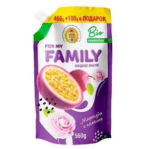 Рідке мило For my Family Маракуйя і камелія 721815 560 г