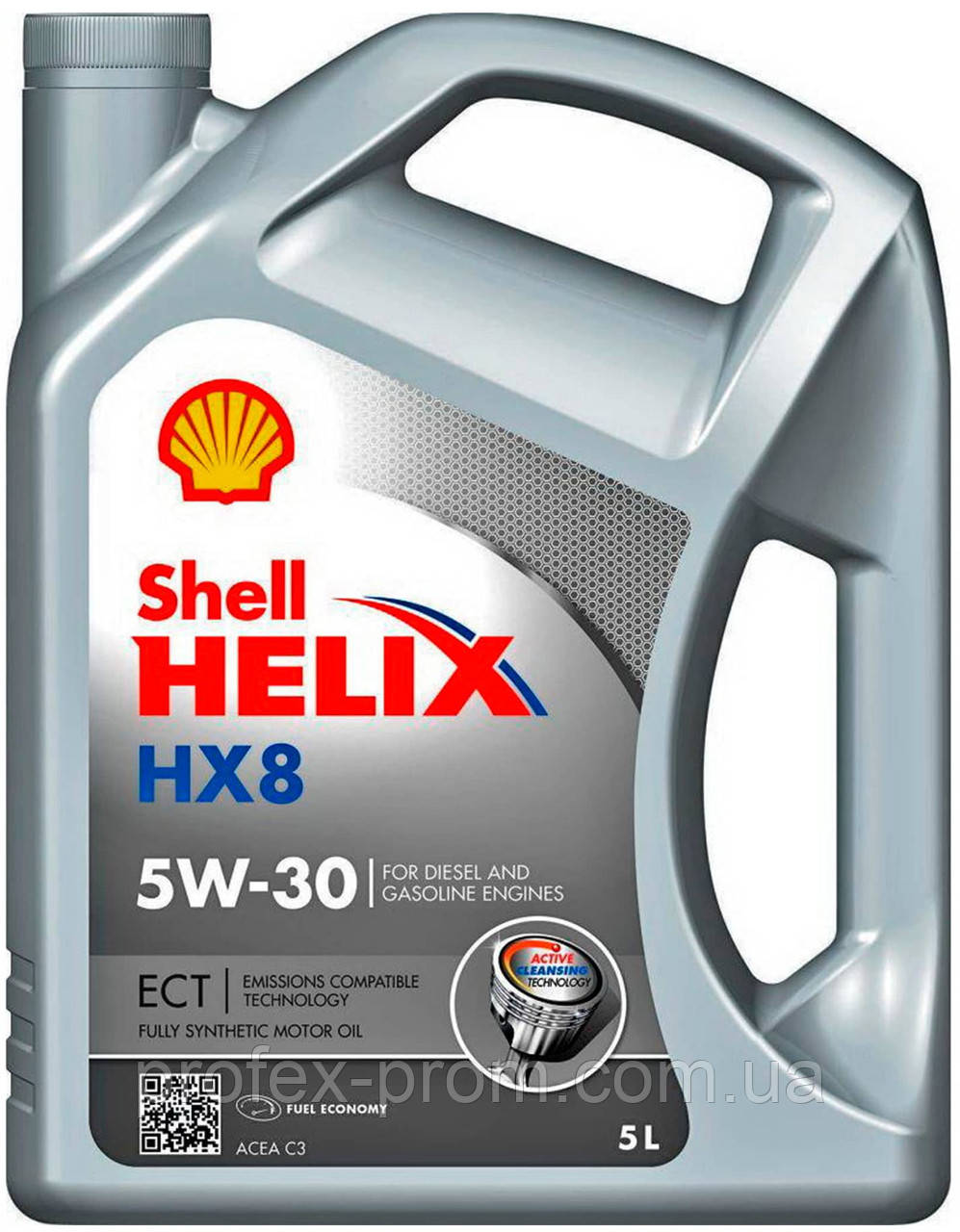 Олива Shell Helix HX8 ECT C3 5W-30, 5 л (шт.)