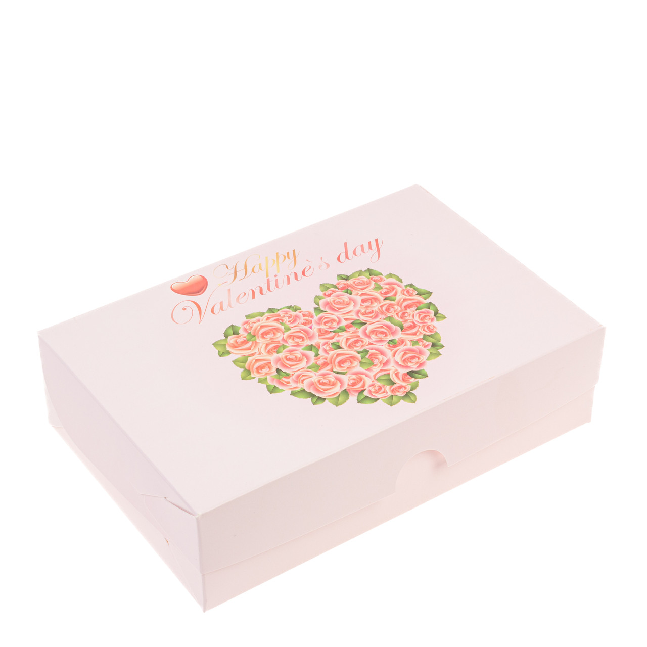 Подарункова коробка 225х150х60 "Happy Valentine's Day"