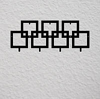 Ключниця з металу Квадрати