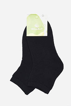 Шкарпетки махрові дитячі для хлопчика чорного кольору розмір 31-35                                   153989M