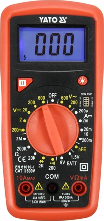 Мультиметр YATO YT-73081