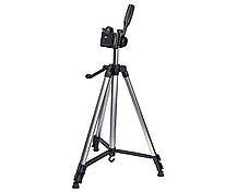 Штатив 330A 134 см, Трипод для камери смартфона,Tripod 330А універсальний, фото 3