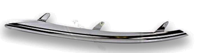 Лівий молдинг переднього бампера Volkswagen Touareg 2007-2009 (Тайвань) FP 7410 911, фото 1