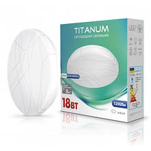 Світильник TITANUM LED 18 W 5000 K Криві лінії (TLCL-185CL)