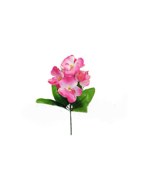 Штучні квіти Бордюрний букет Орхідеї, 7 голів, 240 мм кольори мікс