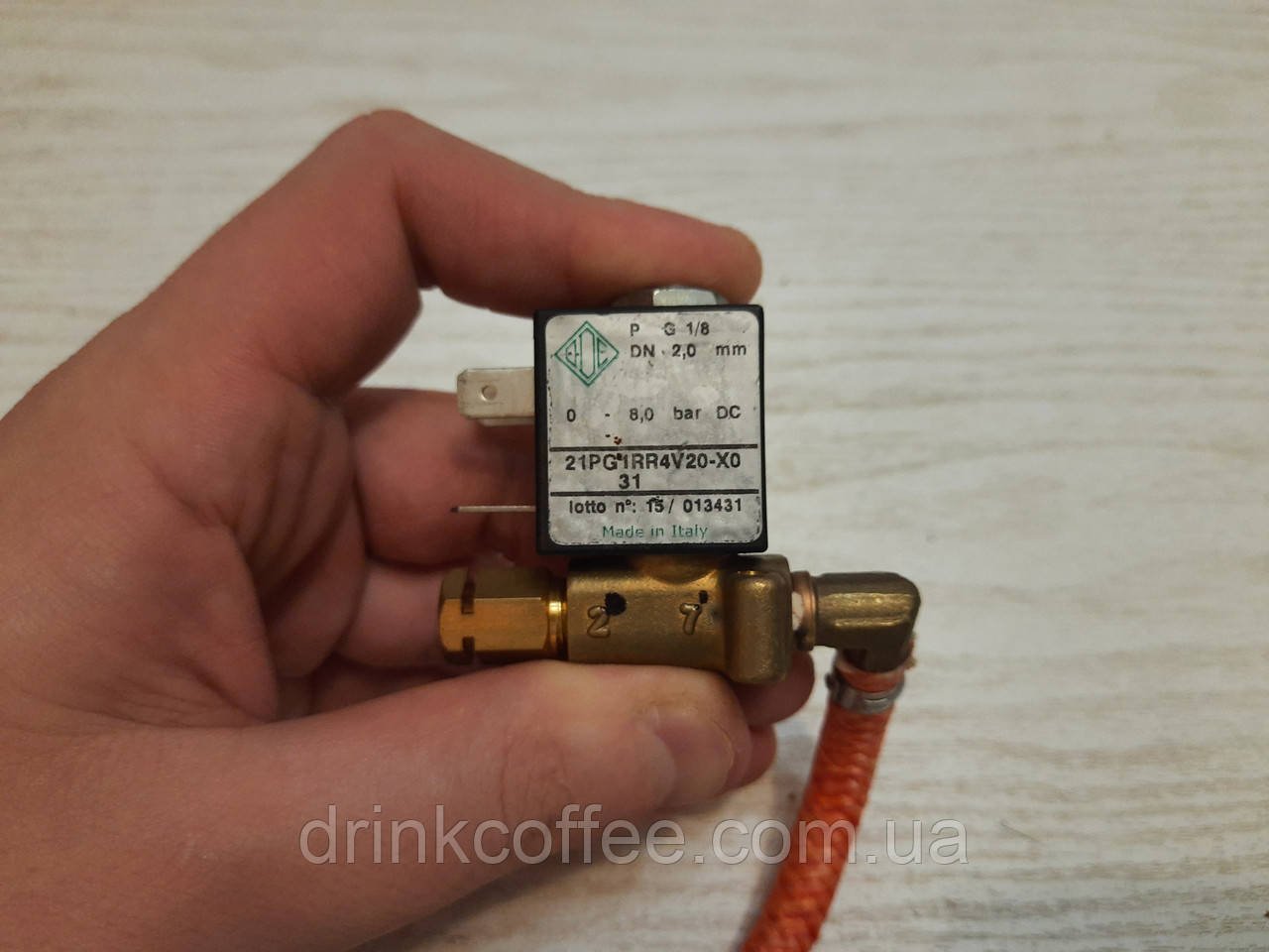 Электромагнитный клапан V3 в сборе для кофемашины Philips HD8847 б/у ...