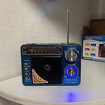 Портативний радіоприймач FM/MP3-USB/SD/Bluetooth GHTC-3060ВТ, фото 6