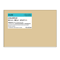 Папір для акварелі MUSE (А3+, 20 ар, 300 г/м2, у папці, легкозернистий, колір білий / айворі) PD-А3-044