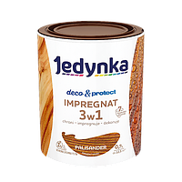 Jedynka Deco & Protect Impregnat 3 w 1 - пропитка для древесины наружного применения (Азиатский тик), 0,7 л