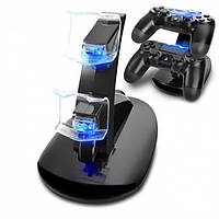 Двойная зарядная станция Dual USB Charging Stand для геймпадов PlayStation Dualshock 4