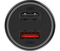 Авто зарядное Xiaomi Car Fast Charger 37W 2 выхода USB + Type-C