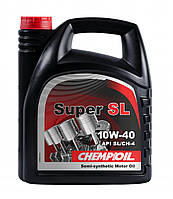 Олива моторна 10W-40 Chempioil Super SL SL/CH-4, ACEA A3/B3, 5 л, напівсинтетика