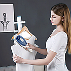 Ручний відпарювач для одягу 100мл, 770Вт, Steam Brusher + 2 насадки / Парова праска-щітка для одягу, фото 2