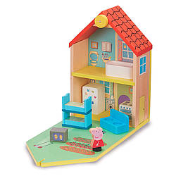 Дерев'яний ігровий набір Peppa - Будинок Пеппи Peppa Pig 07213, Land of Toys