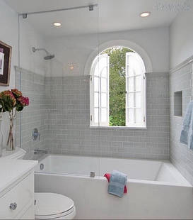 Скляні шторки на ванну