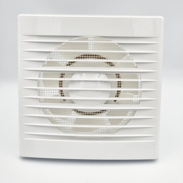 Побутовий витяжний вентилятор осьовий білий тихий 120 мм BOREY 120S (OSTVENT), фото 1