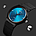 Класичний жіночий годинник Skmei 1421 (Чорний з синім), фото 7