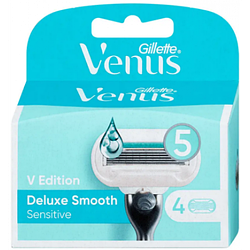 Змінні картриджі Gillette Venus V Edition Deluxe Smooth Sensitive, 4 шт.