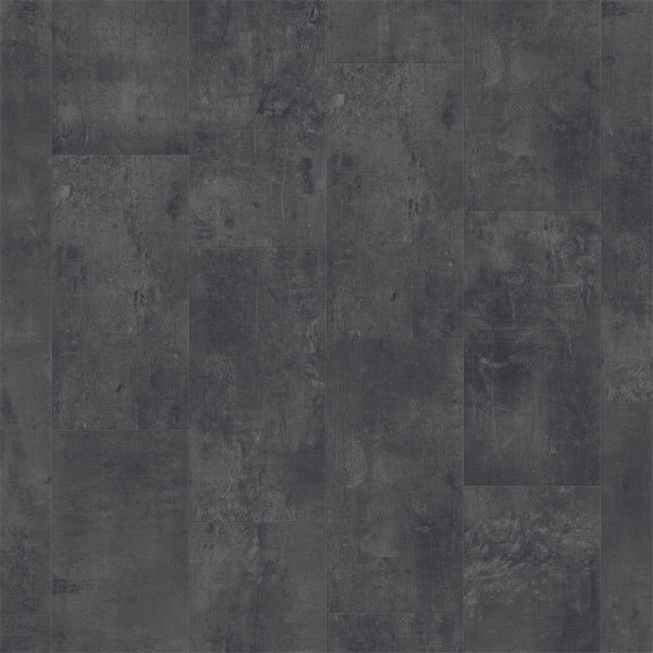 Підлогове модульне ПВХ-покриття TARKETT iD INSPIRATION 55 & 55 PLUS - Vintage Zinc BLACK, плитка, 666*333 мм