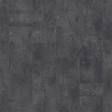 Підлогове модульне ПВХ-покриття TARKETT iD INSPIRATION 55 & 55 PLUS - Vintage Zinc BLACK, плитка, 666*333 мм, фото 1
