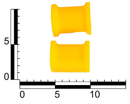 Подушка стабілізатора ВАЗ 1117-19, 2170 (к-т 2 шт.) поліуретан (аналог SS20), фото 2