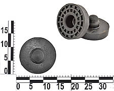 Прокладка пружини задньої підвіски DAEWOO LANOS, NEXIA, ESPERO верх. 27 мм (к-т 2 шт.)