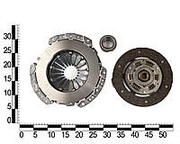 Комплект сцепления Daewoo ESPERO 1.8 2.0 -99, Nexia 1,5i 16v 93- (диск нажимной, ведомый, подшипник)